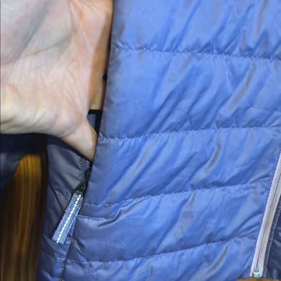 REI Kids Light Purple Down Puffer Jacket - Picture 4 of 10